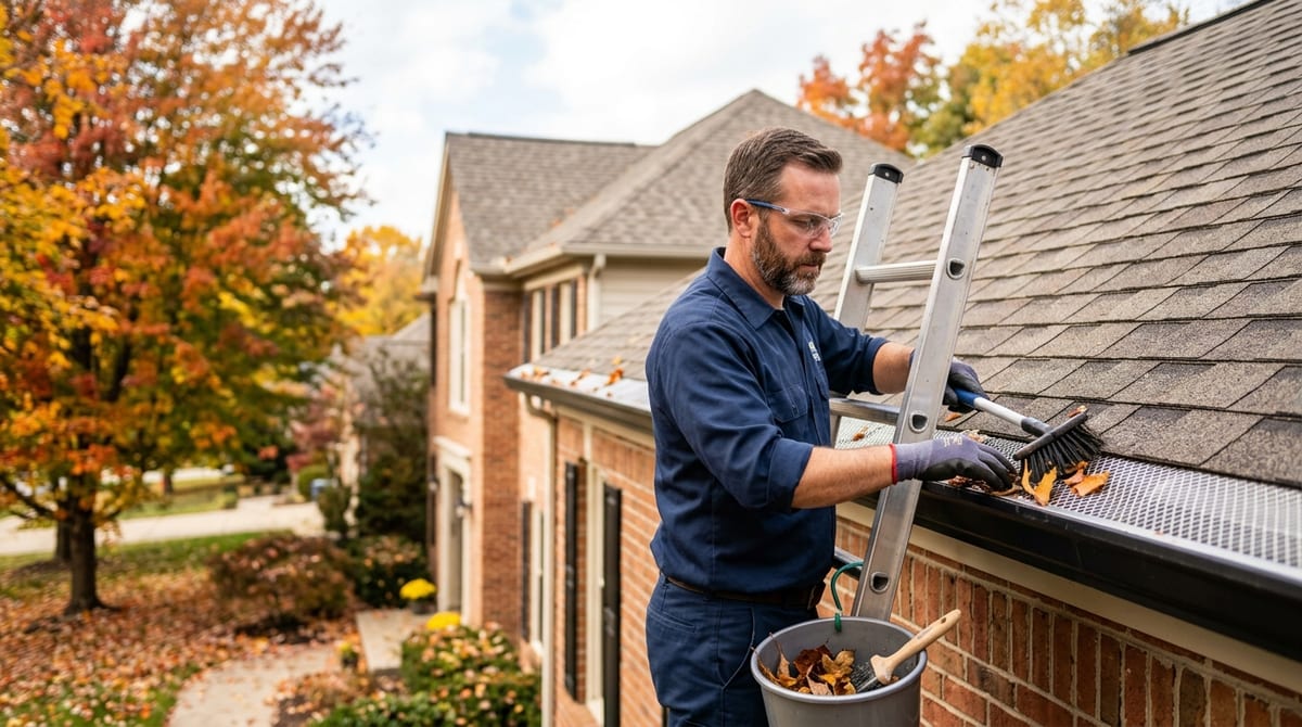 How to Clean Gutters with Gutter Guards - capitalseamlessgutters.com