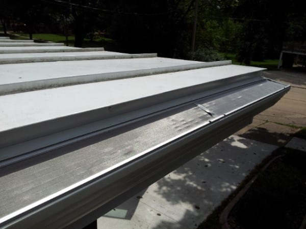 New Gutter Guards Installation